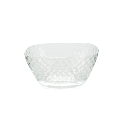 crystal glass salsd bowl