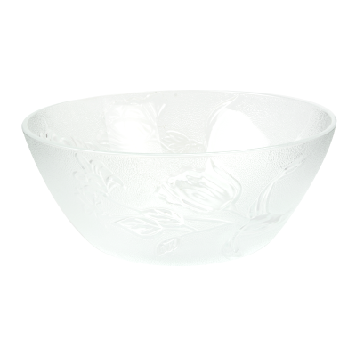 9 inch glass vegetable salad bowl