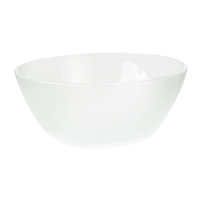 7 inch clear glass fruit salad bowl