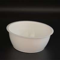 PP large clear plastic bowls / plastic insulated food bowl / round clear plastic bowl