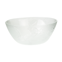 8 inch glass vegetable salad bowl