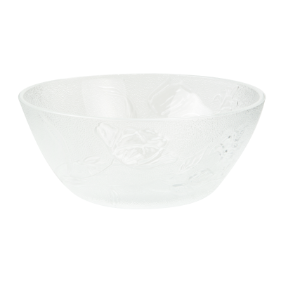 7 inch glass vegetable salad bowl